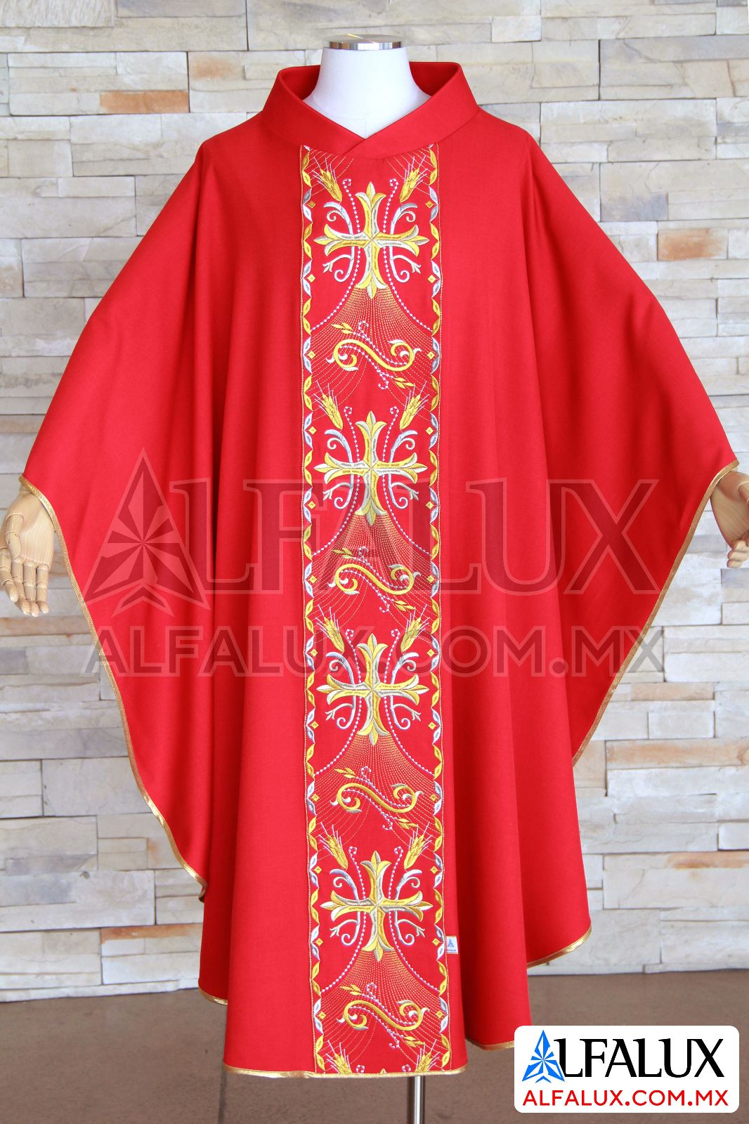 11 CATEDRAL2 Casulla Alfalux  Central Rojo 678 (1)